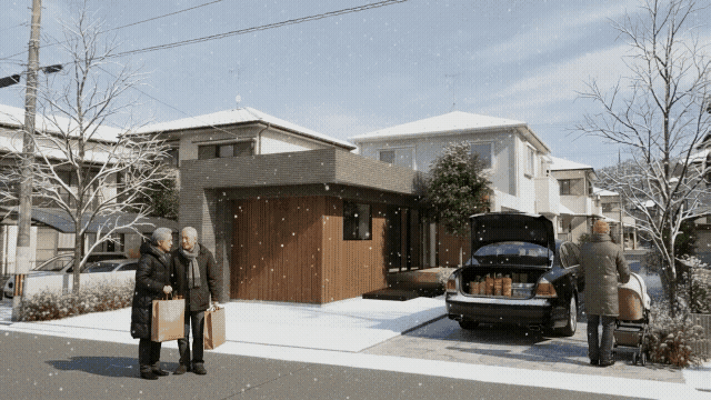 小さな平屋